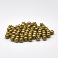 Holzperle 12mm - Gold